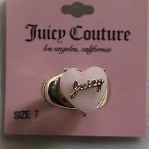 Trendy Y2K juicy couture ring